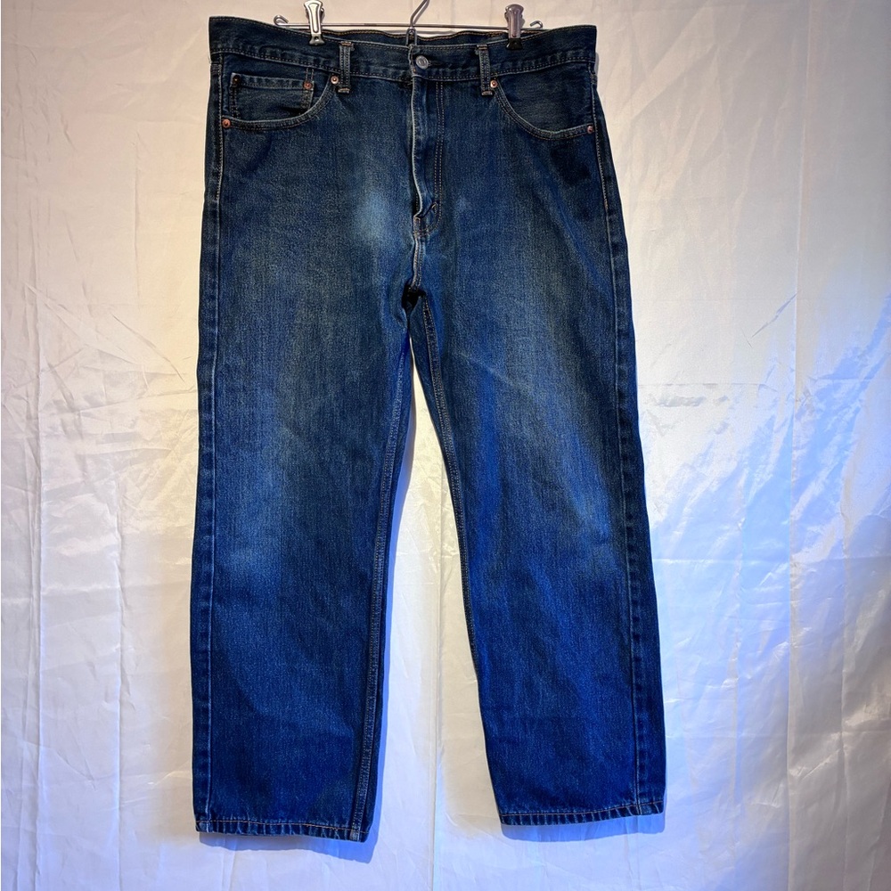 Levi's Classic Indigo Straight Jeans 38x29